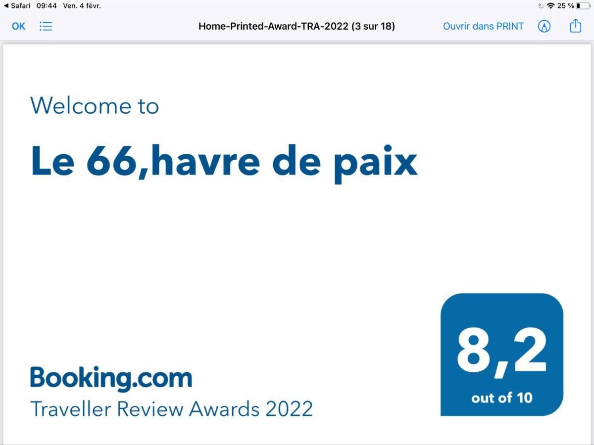 Le 66,Havre De Paix Leilighet Marseille Eksteriør bilde